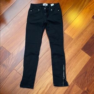 Paige - black denim jeans (size 25)